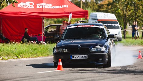 Automobilių slalomo varžybos Plungėje