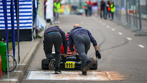 „Rimo Grand Race“ lenktynių akimirka