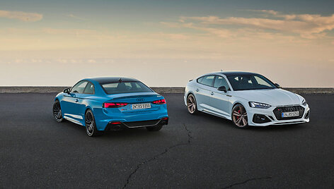 &bdquo;Atnaujinti &bdquo;RS 5 Coup&eacute;&ldquo; ir &bdquo;RS 5 Sportback&ldquo; modeliai