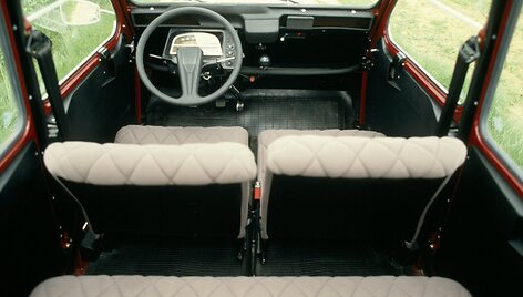 Citro&euml;n 2CV interjeras