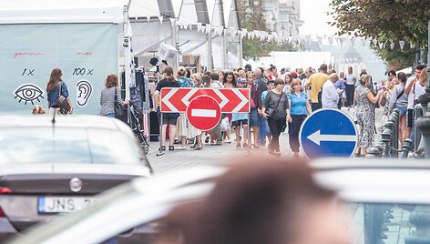 Transporto eismo pakitimai sostinėje