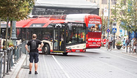 Transporto eismo pakitimai sostinėje