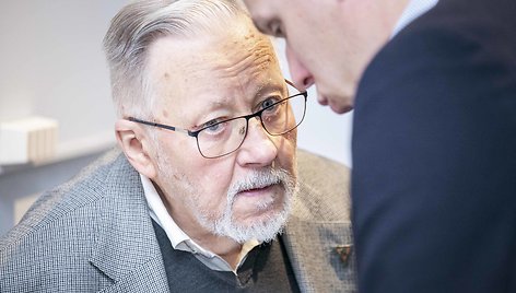 Gabrielius Landsbergis ir Vytautas Landsbergis