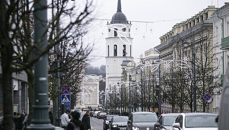 2019 m. Kalėdų laukimas Vilniuje: su debesimis, bet be sniego