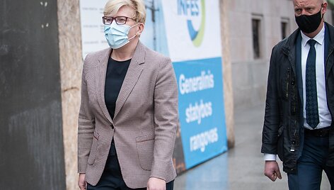 Premjerė Ingrida &Scaron;imonytė