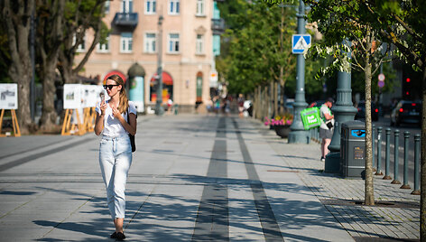 +31&deg;C kar&scaron;čio Vilniuje