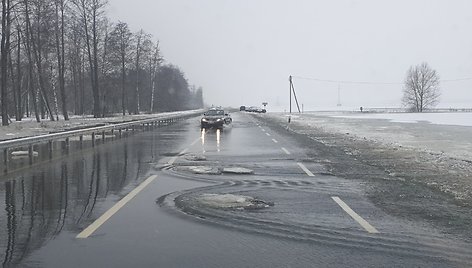 Potvynis pamaryje