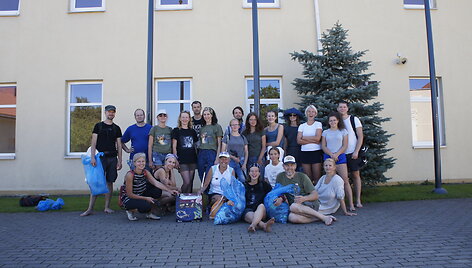 1200 km žygio &bdquo;Už &scaron;varią Lietuvą!&ldquo; dienora&scaron;tis: &Scaron;ventoji &ndash; Laukžemė, 18 km