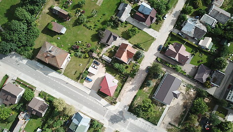 Bendrovės būstinė i&scaron; pauk&scaron;čio skrydžio