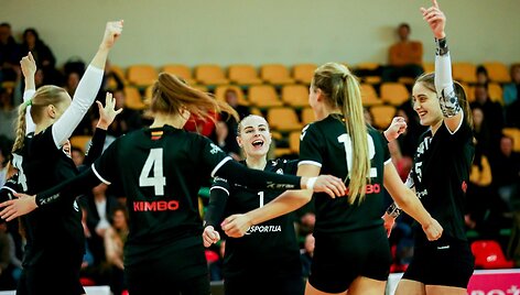 Alytaus ir Kauno tinklininkės i&scaron; Estijos i&scaron;sivežė po pergalę
