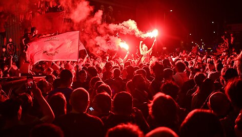 &bdquo;Liverpool&ldquo; sirgaliai &scaron;ventė &bdquo;Premier&ldquo; lygos titulą