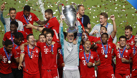 „Bayern“ triumfavo Čempionų lygoje