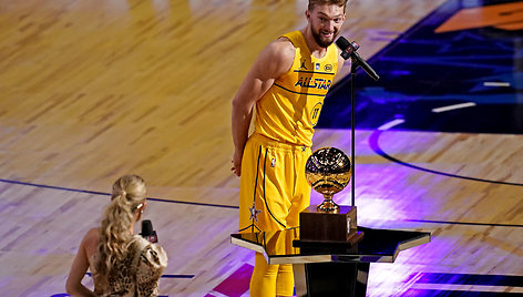 Domantas Sabonis – NBA įgūdžių konkurso nugalėtojas