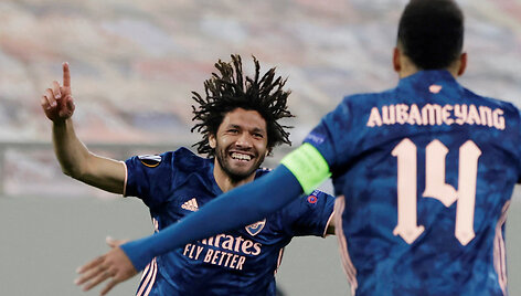 &bdquo;Arsenal&ldquo; futbolininko Mohamedo Elneny triumfas