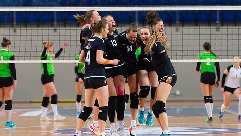 Lietuvos moterų tinklinio čempionate &ndash; dramati&scaron;kas &bdquo;Kauno-VDU&ldquo; triumfas