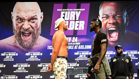 Tysonas Fury ir Deontay Wilderis