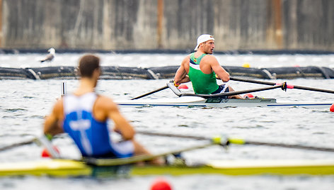 Mindaugas Griškonis Tokijo olimpinių žaidynių finale