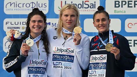 Rūta Meilutytė tapo Europos čempione