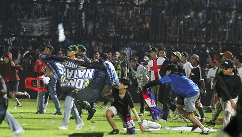 Tragedija futbolo rungtynėse Indonezijoje