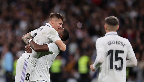 Madrido &bdquo;Real&ldquo; žaidėjų triumfas
