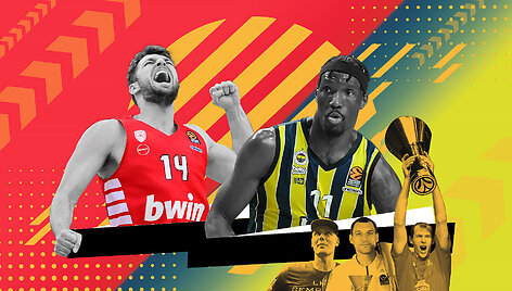 Eurolygos ketvirtfinalyje &ndash; &bdquo;Olympiakos&ldquo; ir &bdquo;Fenerbahče&ldquo; akistata