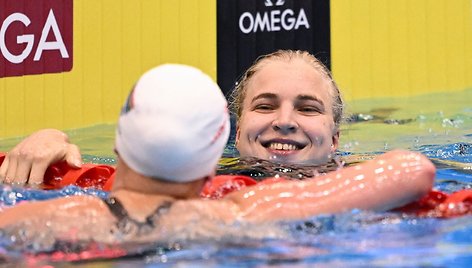 Rūta Meilutytė iškovojo pasaulio čempionato auksą ir pagerino planetos rekordą