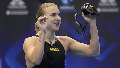 Rūta Meilutytė i&scaron;kovojo pasaulio čempionato auksą ir pagerino planetos rekordą
