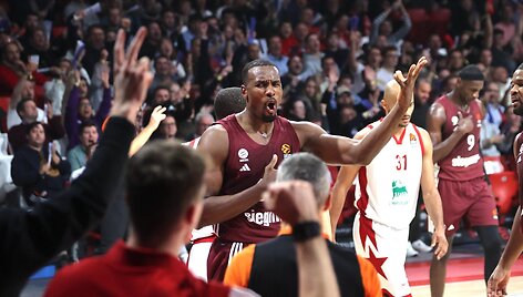 Triumfuojantis Serge'as Ibaka