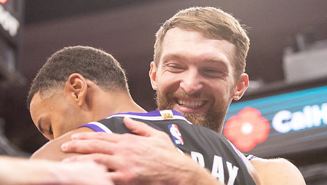 Domantas Sabonis ir Keeganas Murray