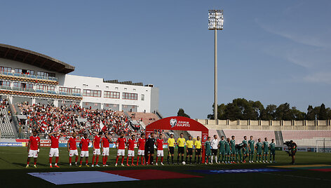 Maltos ir Lietuvos futbolo rinktinės