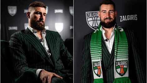 Jonas Valančiūnas pasira&scaron;ė sutartį su &bdquo;Žalgiriu&ldquo;