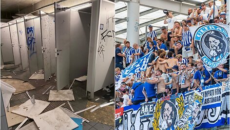 &bdquo;Goteborg&ldquo; sirgaliai nusiaubė Talino stadioną