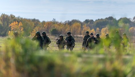 Kėdainiuose – karinės pratybos