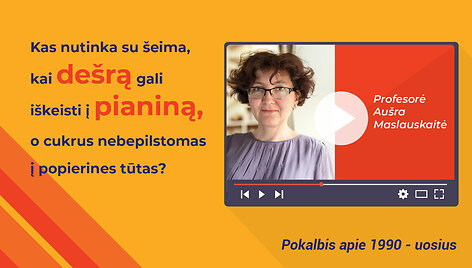 Profesorė Au&scaron;ra Maslauskaitė
