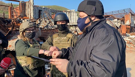 R.Stafančiukas pra&scaron;o didinti spaudimą Rusijai &ndash; Ukrainos pasienyje ji sutelkė vir&scaron; 100 tūkst. karių