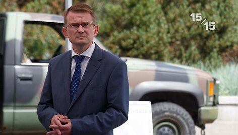 Arūnas Dulkys laidoje 15/15 