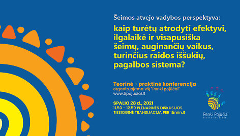 Kaip turi atrodyti visapusi&scaron;ka pagalba &scaron;eimai, auginančiai raidos sutrikimų turintį vaiką