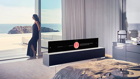 LG Signature Oled TV. 