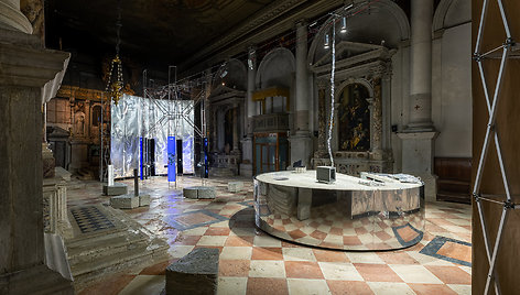 Julijono Urbono įsteigtos Lietuvos erdvės agentūros laboratorija, 17-oje Venecijos architektūros bienalėje, 2021, Venecija