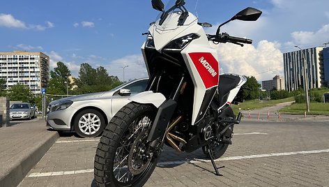 Metų motociklas: pretendentas „Moto Morini X-Cape“