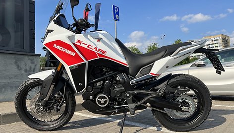 Metų motociklas: pretendentas „Moto Morini X-Cape“