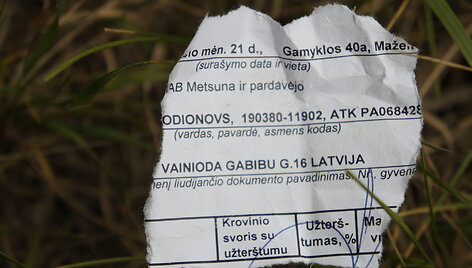 Žygio pėsčiomis &bdquo;Už &scaron;varią Lietuvą!&ldquo; akimirkos