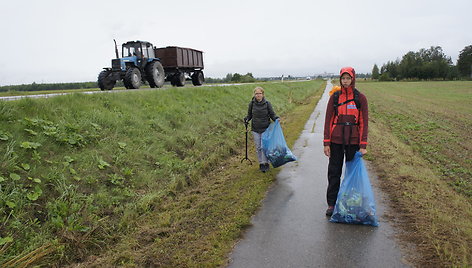 Žygio pėsčiomis „Už švarią Lietuvą!“ akimirkos