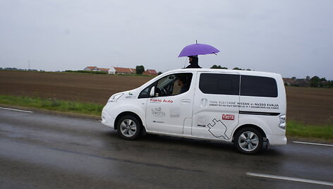 Žygio pėsčiomis &bdquo;Už &scaron;varią Lietuvą!&ldquo; akimirkos
