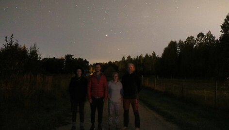 Žygio pėsčiomis &bdquo;Už &scaron;varią Lietuvą!&ldquo; akimirkos
