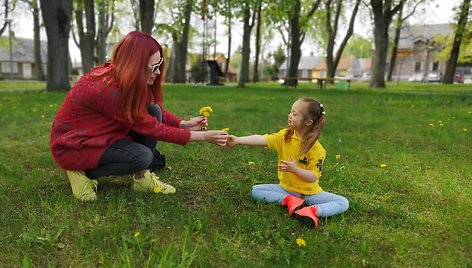 Evelina Basevičiūtė ir Kamilė, Tautvydo Piragio dukra 