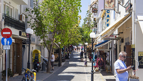 Kretos miestas Agios Nikolaos