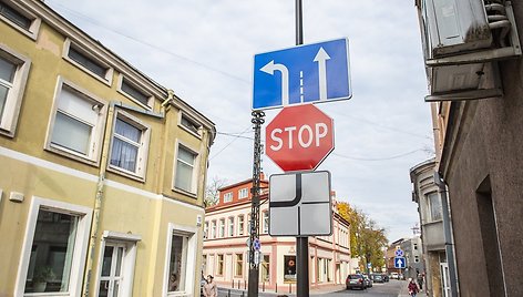 Eismas Panevėžio centre