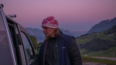 Kempingas ūkininko fermoje