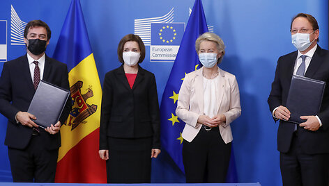 Moldova oficialiai papra&scaron;ė ES narystės